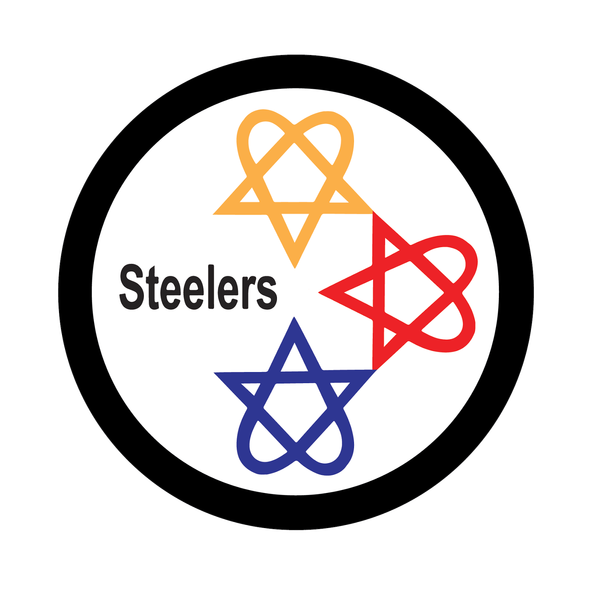 Pittsburgh Steelers Heavy Metal Logo iron on transfers